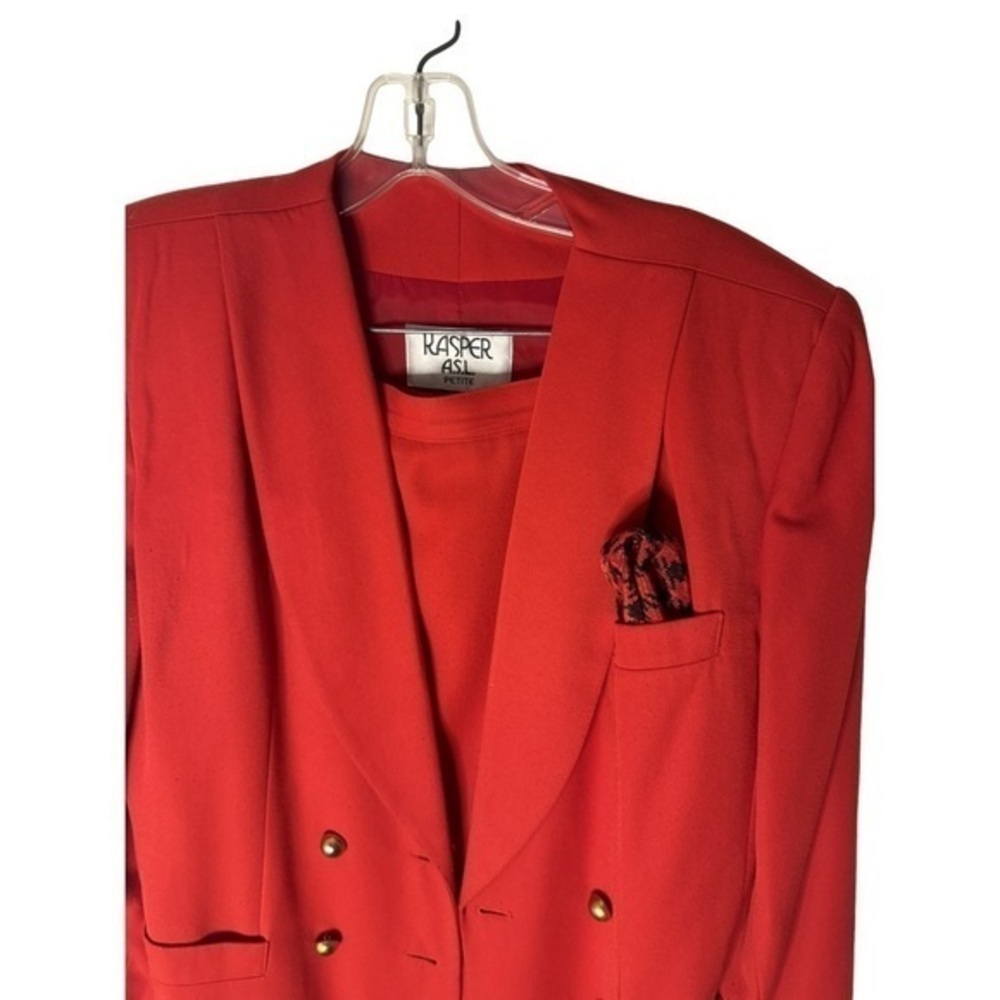Kasper by A.S.L. Petite Vintage Blazer and Skirt Set – Size 12